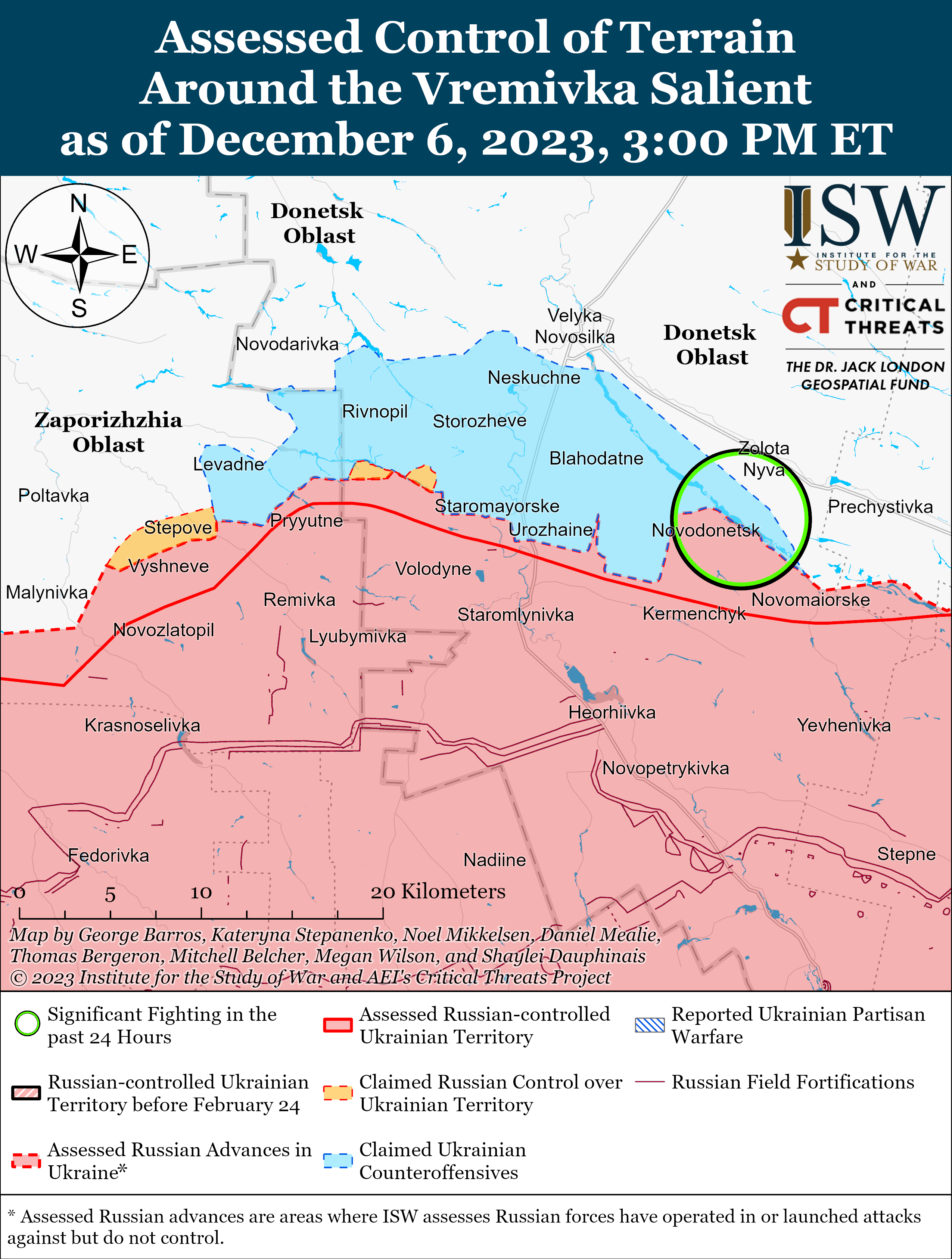 ЗСУ проводять наземну операцію на лівому березі Херсонської області: карти ISW