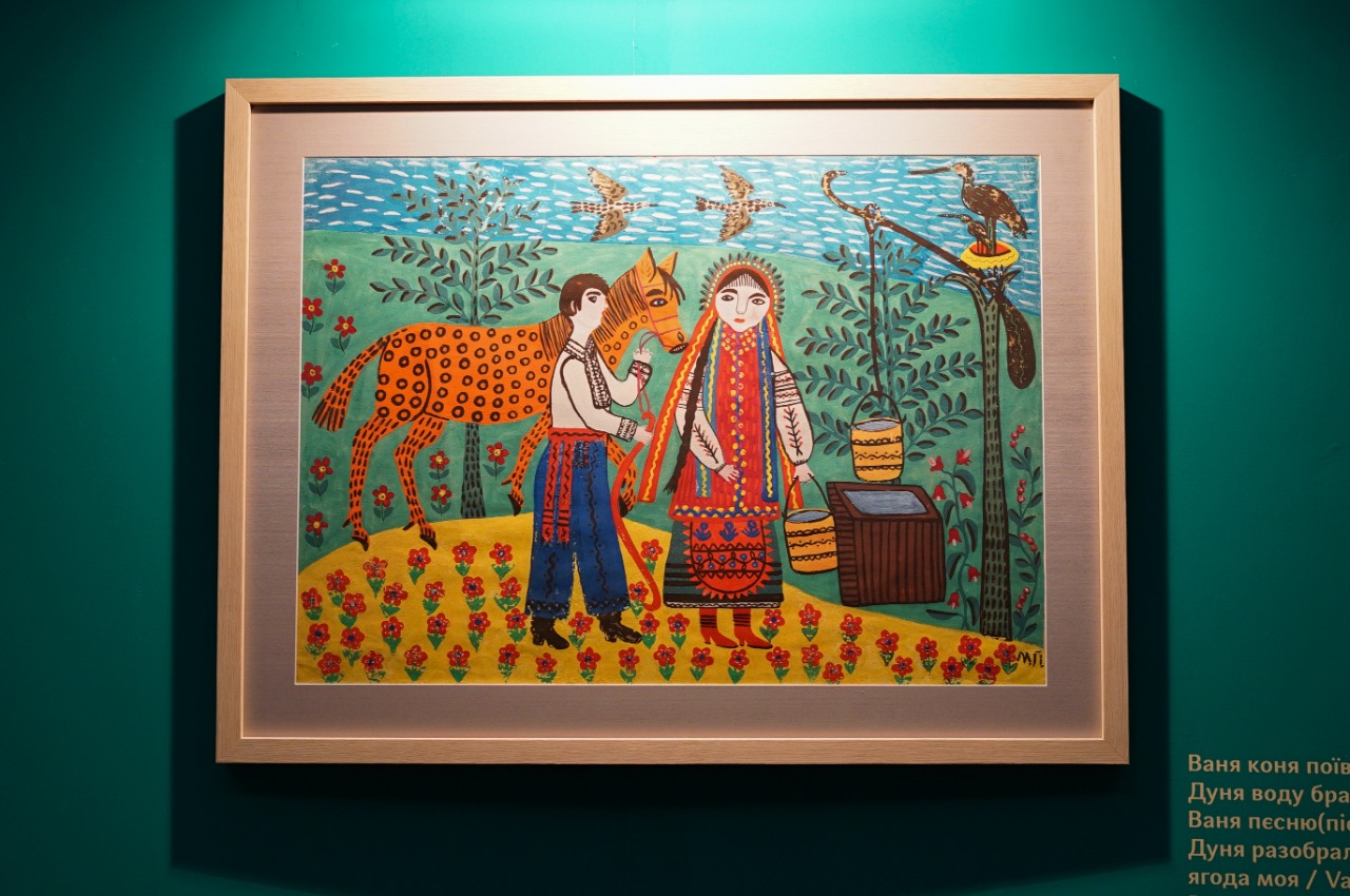 У Києві вперше можна побачити картини Марії Приймаченко, які врятували від окупантів (фото)