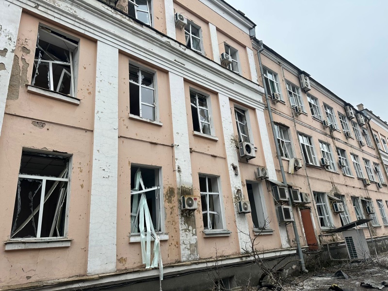 Russian attack damages Ukraine's education ministry building in Kyiv