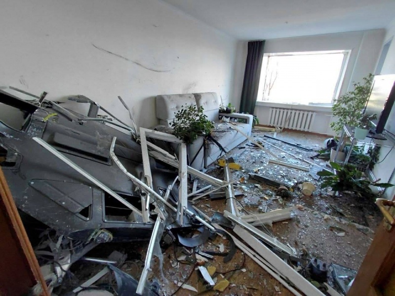 'One in a million' hit as Russian drone enters Dnipro home through window