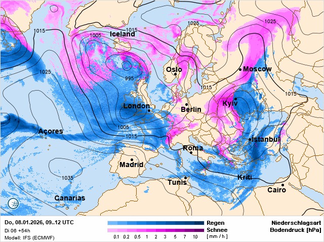 Украину накроет серия южных циклонов: когда ждать худшей погоды