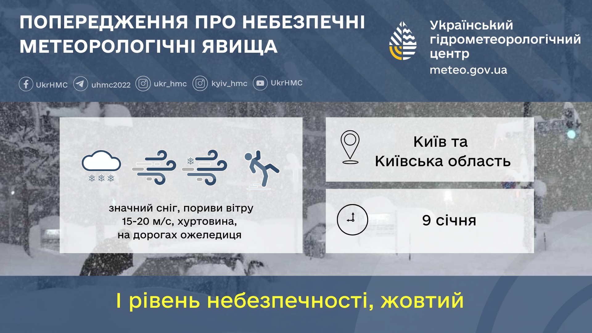 Циклон "розділив" Україну: де сьогодні буде дощ, а де - сніг та мороз до -15