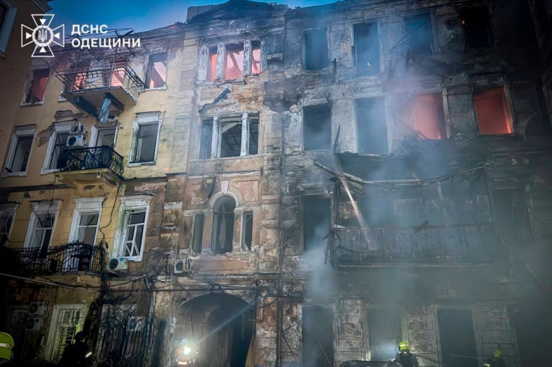 Russian strike damages bus full of children in Ukraine's Odesa region