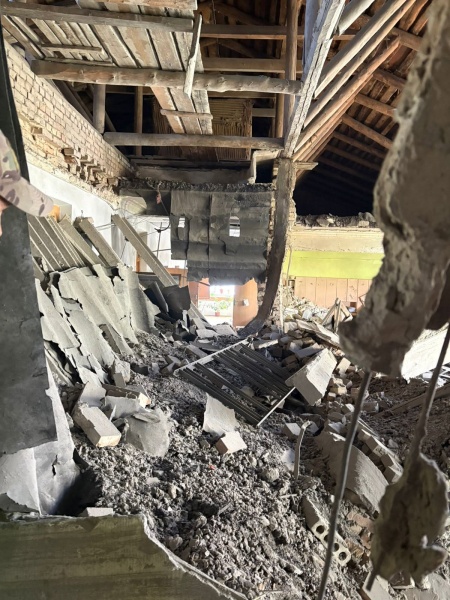 Russian drone strikes Kyiv university: First photos emerge