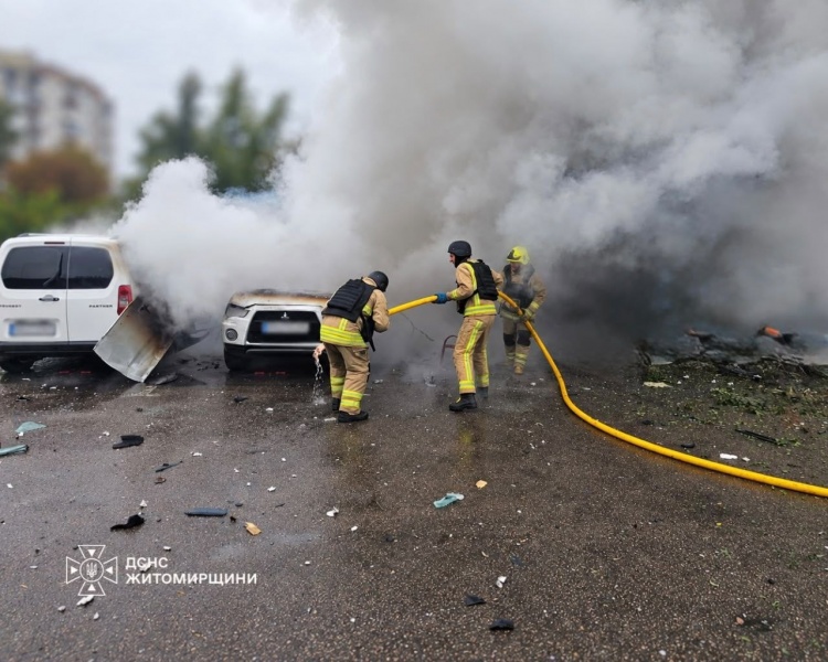 Russia strikes grocery store in Ukraine's Zviahel: Fatalities reported