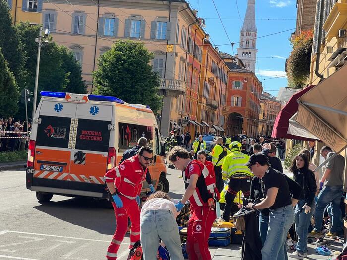 Driver crashes into crowd in Italy, then attacks bystanders with knife