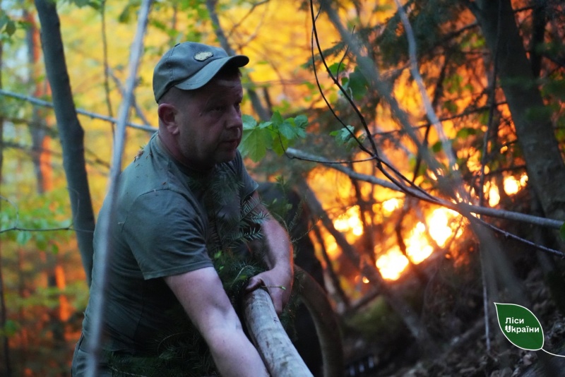Massive wildfire in Ukraine caused by Russian attacks spreads toward Russian border