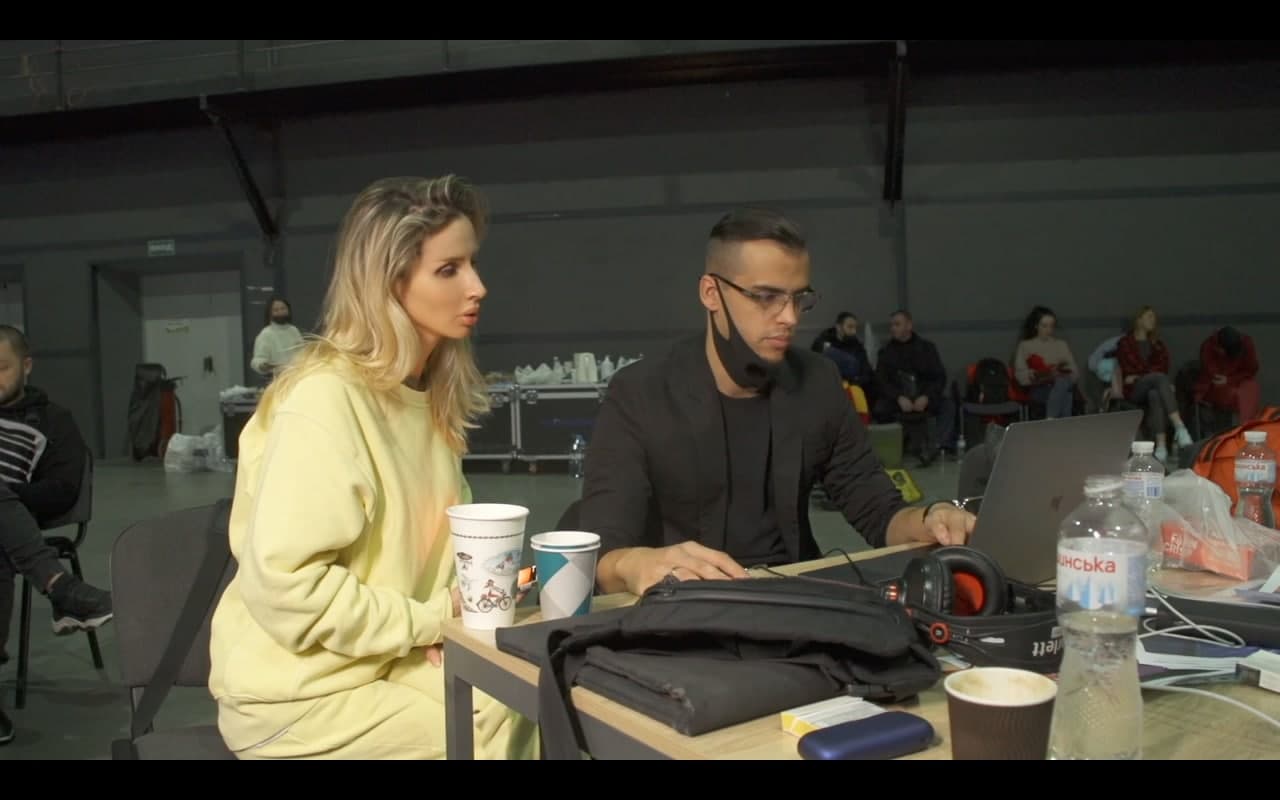 Появились фото, как LOBODA в Киеве готовится к новому шоу