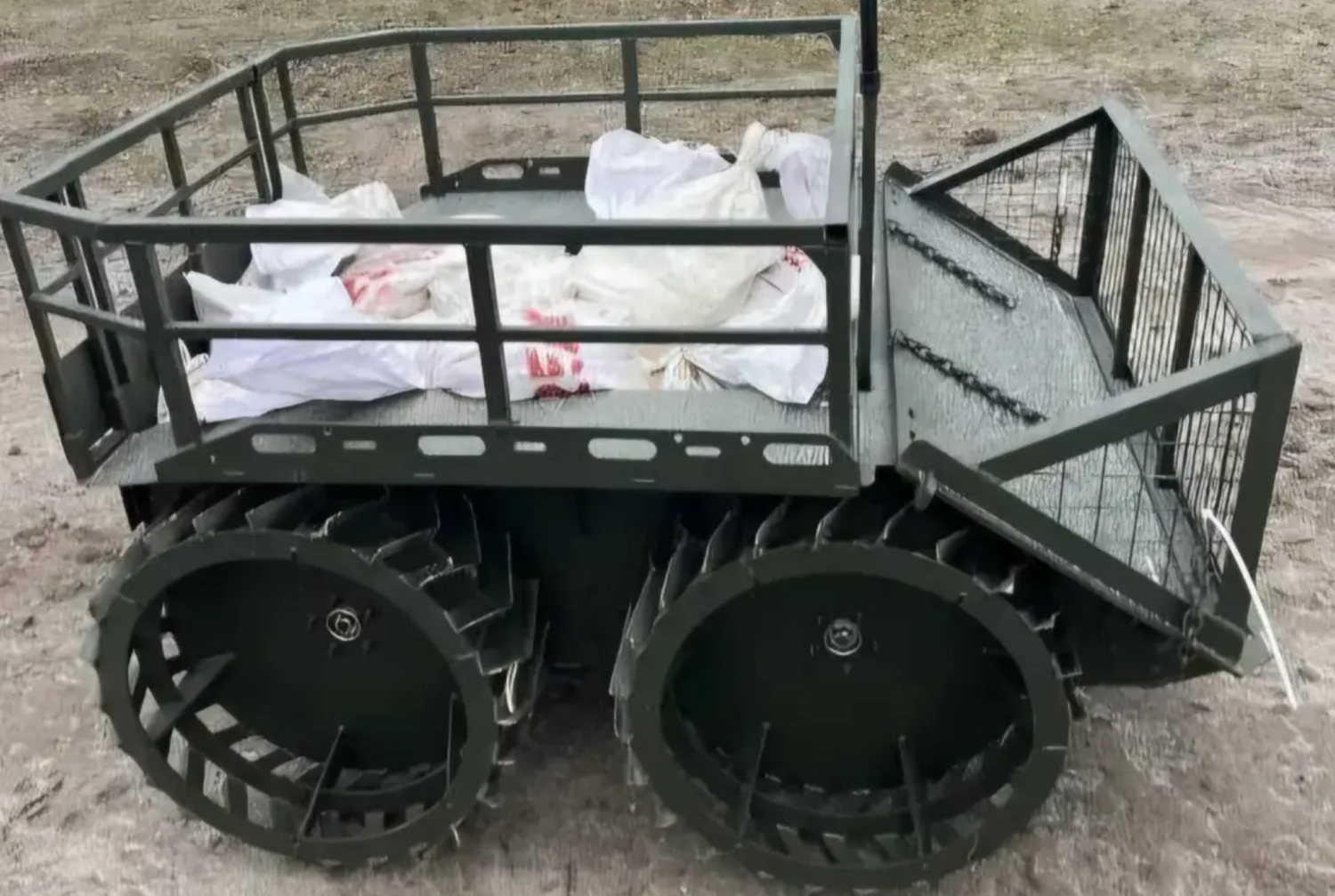 Міноборони допустило до експлуатації у ЗСУ безшумного робота-логіста (фото)