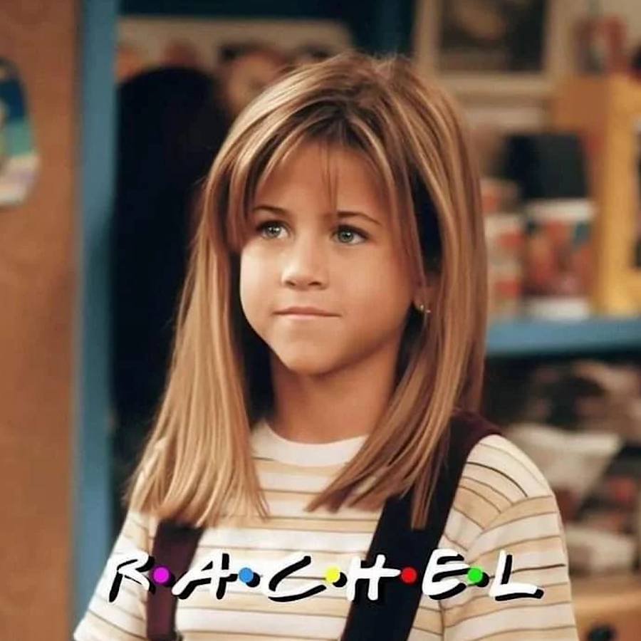 AI reveals how Friends characters would look if they were children