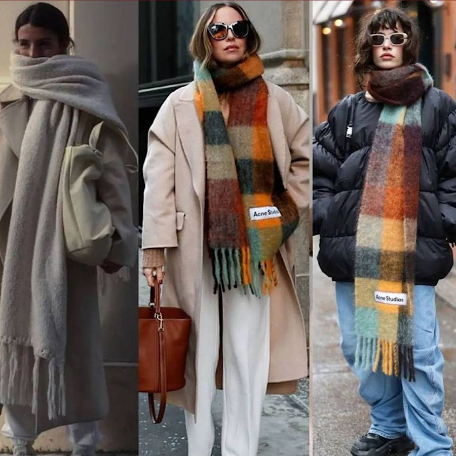 Стилист показала, как выбрать шарф на зиму и как его носить (фото)