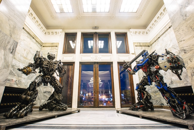 Из металлолома - в произведение искусства: киевляне смогут увидеть уникальную выставку стальных фигур