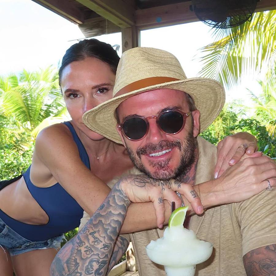 Девід Бекхем показав, як проводить час з родиною на відпочинку (фото)