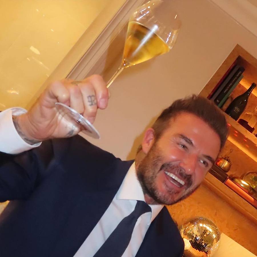 Девід Бекхем показав, як пройшов його Новий рік (фото)