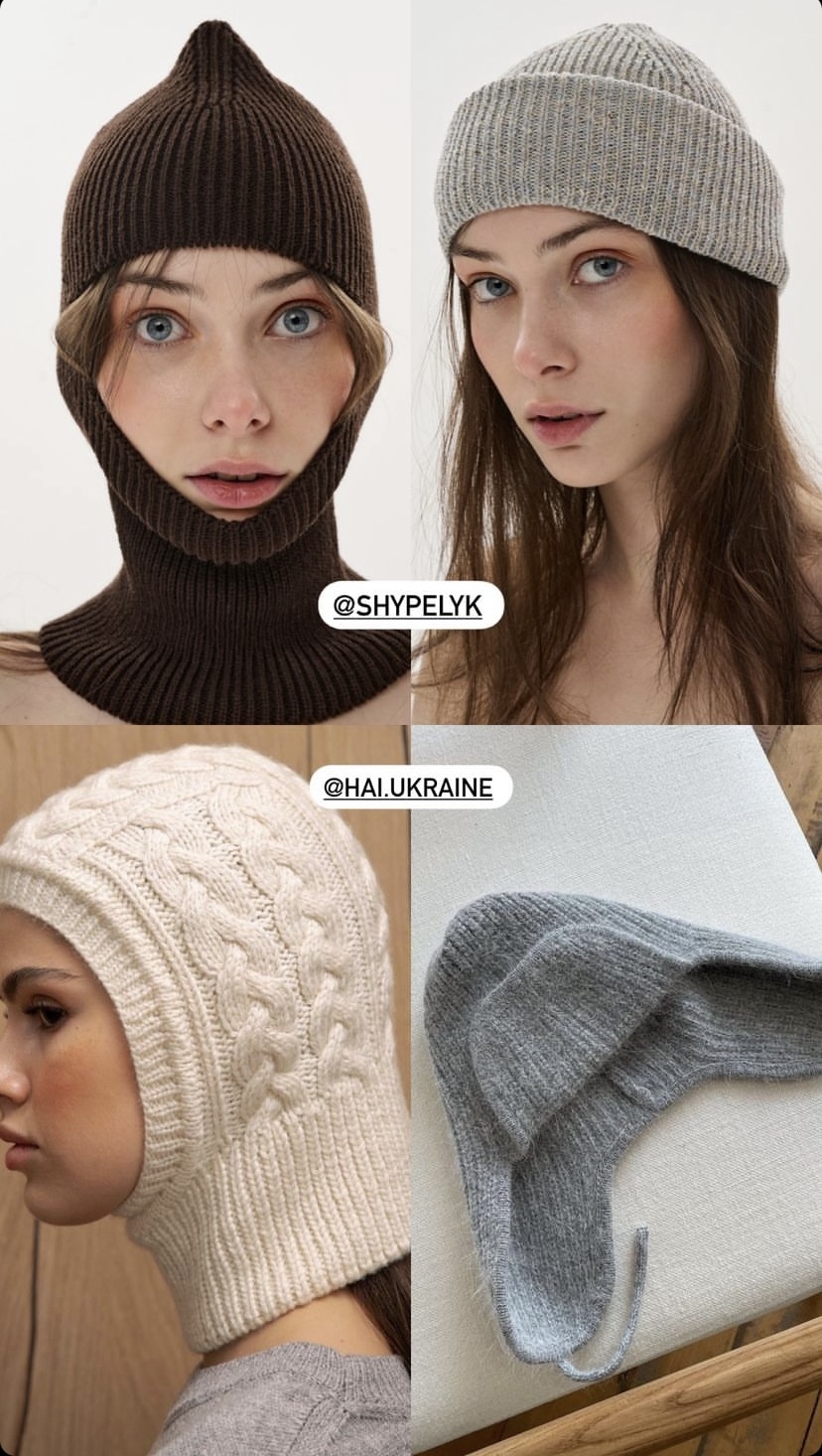 Стилістка показала тренди головних уборів на зимовий сезон 2023-2024