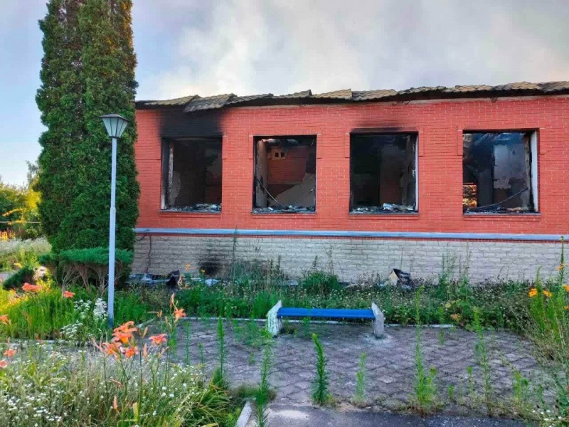 Russia ruined unique rehabilitation center for disabled children in Sumy region