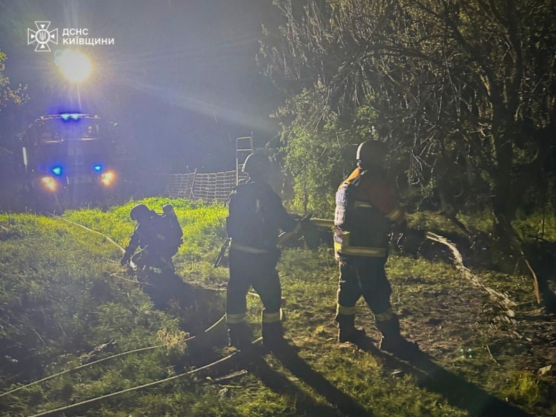 Drone strikes hit city near Kyiv: First images emerge from Berezan