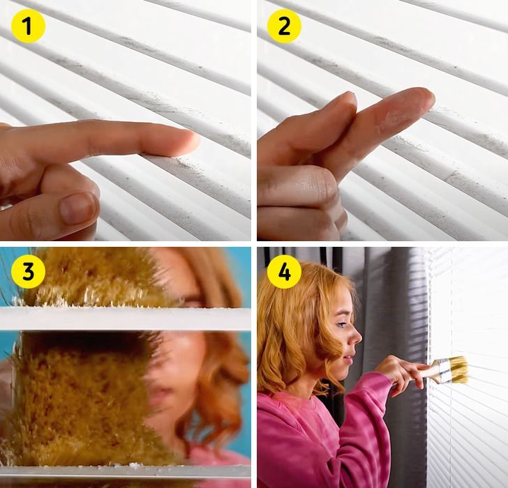 Эти лайфхаки помогут легко помыть жалюзи, не снимая их
