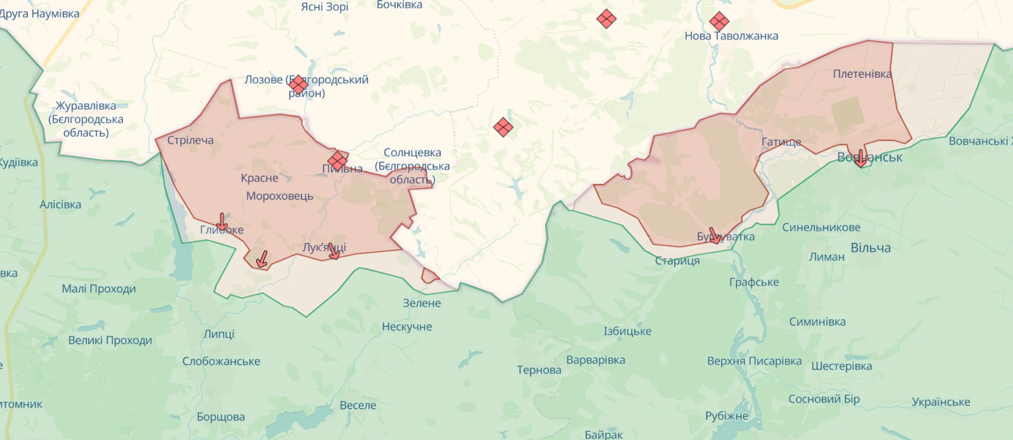 Оккупанты перебрасывают войска из Херсонской области в Харьковскую