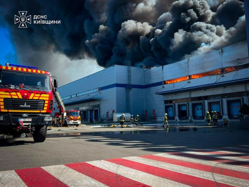 Russia's overnight attack hits major warehouses and businesses near Kyiv: What we know