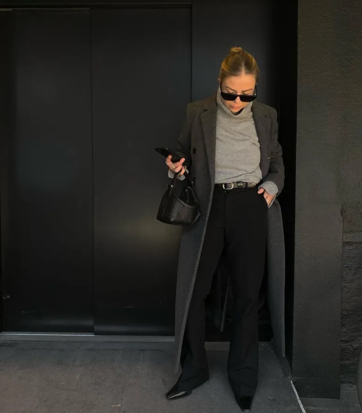 Короткий пуховик та шкіряні брюки: модні блогери показали головні тренди 2024 року