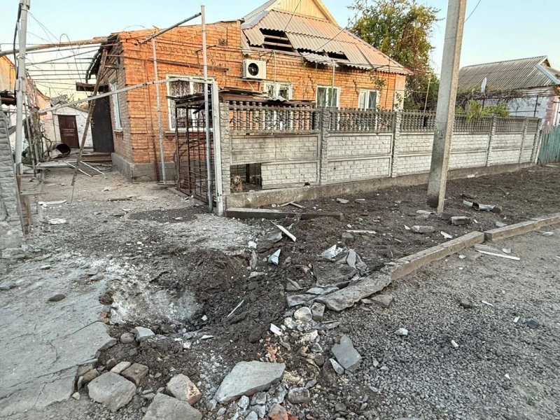 Russian drone strike kills one, injures another in Pavlohrad; homes hit in Dnipro