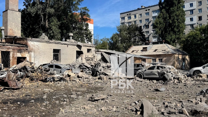 Damaged homes, a hospital and kindergarten: RBC-Ukraine report from Kyiv after the attack
