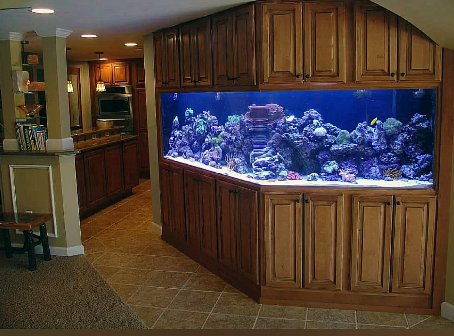 Водная магия. Как сделать аквариум главным украшением интерьера квартиры