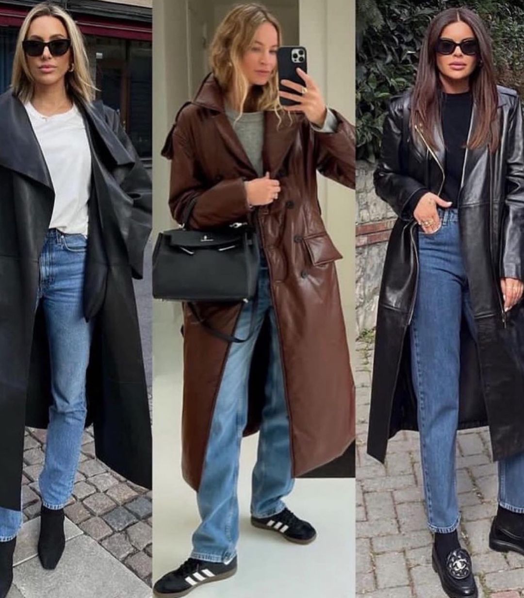 Як носити шкіряні речі навесні 2023, щоб виглядати мегастильно: фотопідбірка