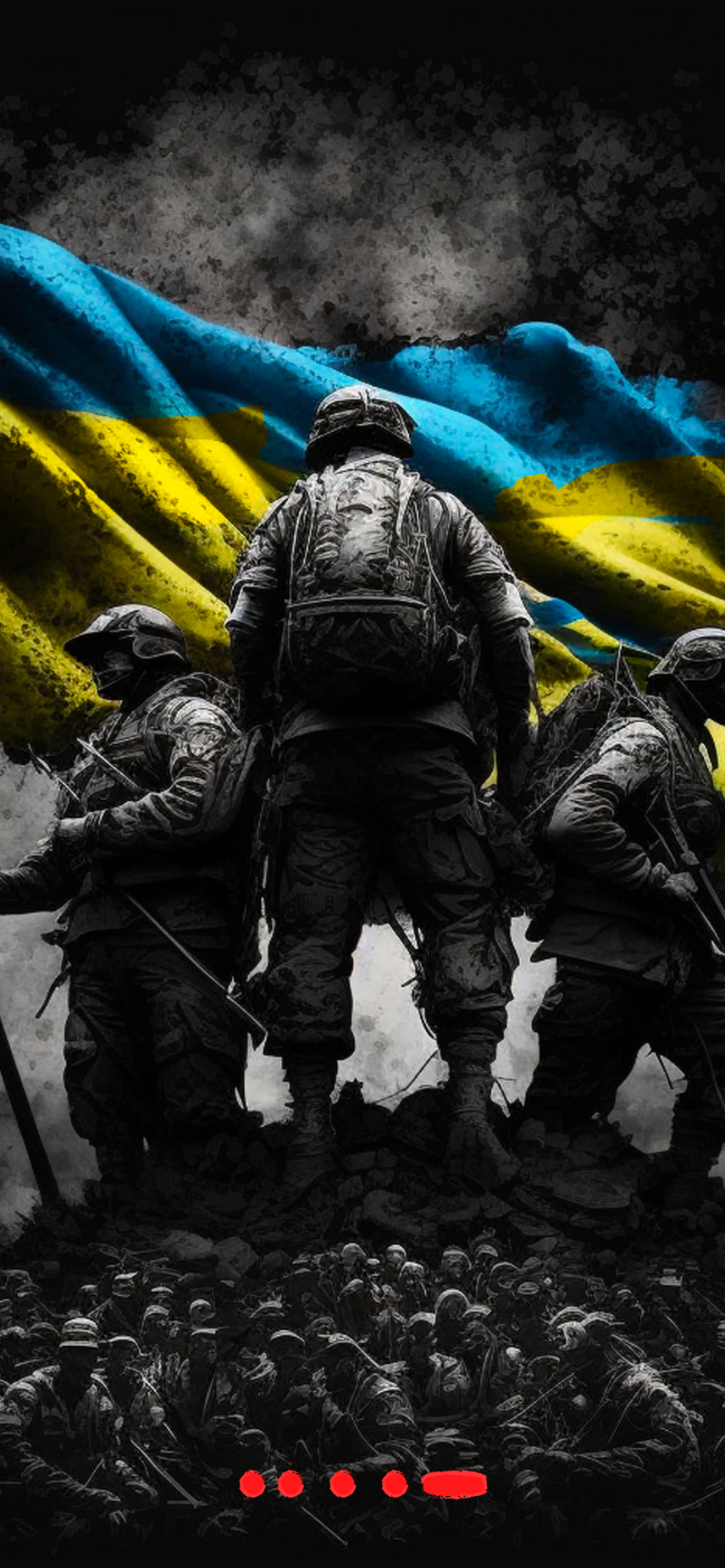 Искусственный интеллект создал календарь, посвященный героическому сопротивлению украинцев: сильные фото