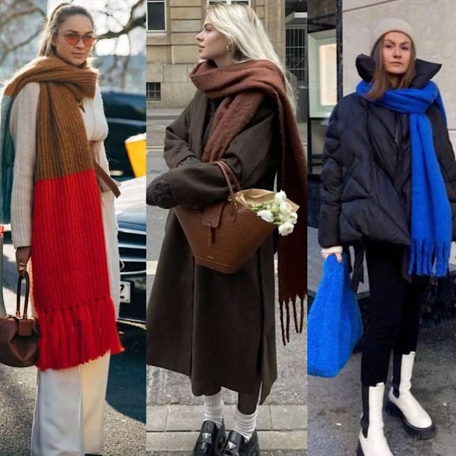 Стилист показала, как выбрать шарф на зиму и как его носить (фото)