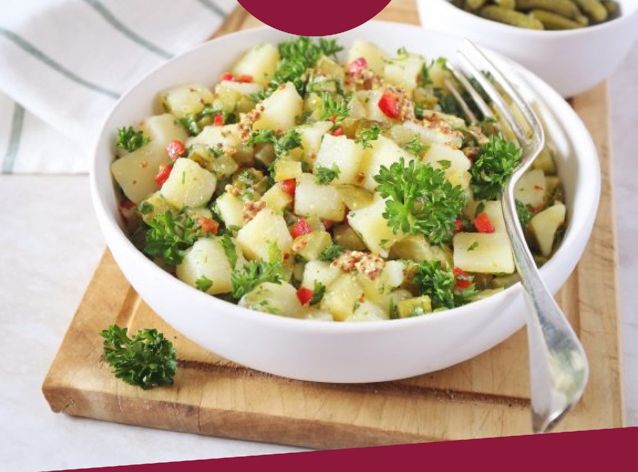Рецепт справжнього німецького картопляного салату до м'яса: просто, швидко, смачно!