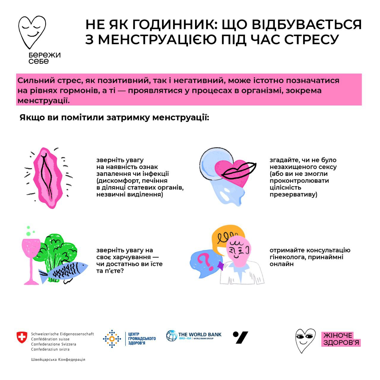 Біологічний годинник збивається: лікарі назвали причини проблем з менструацією під час стресу