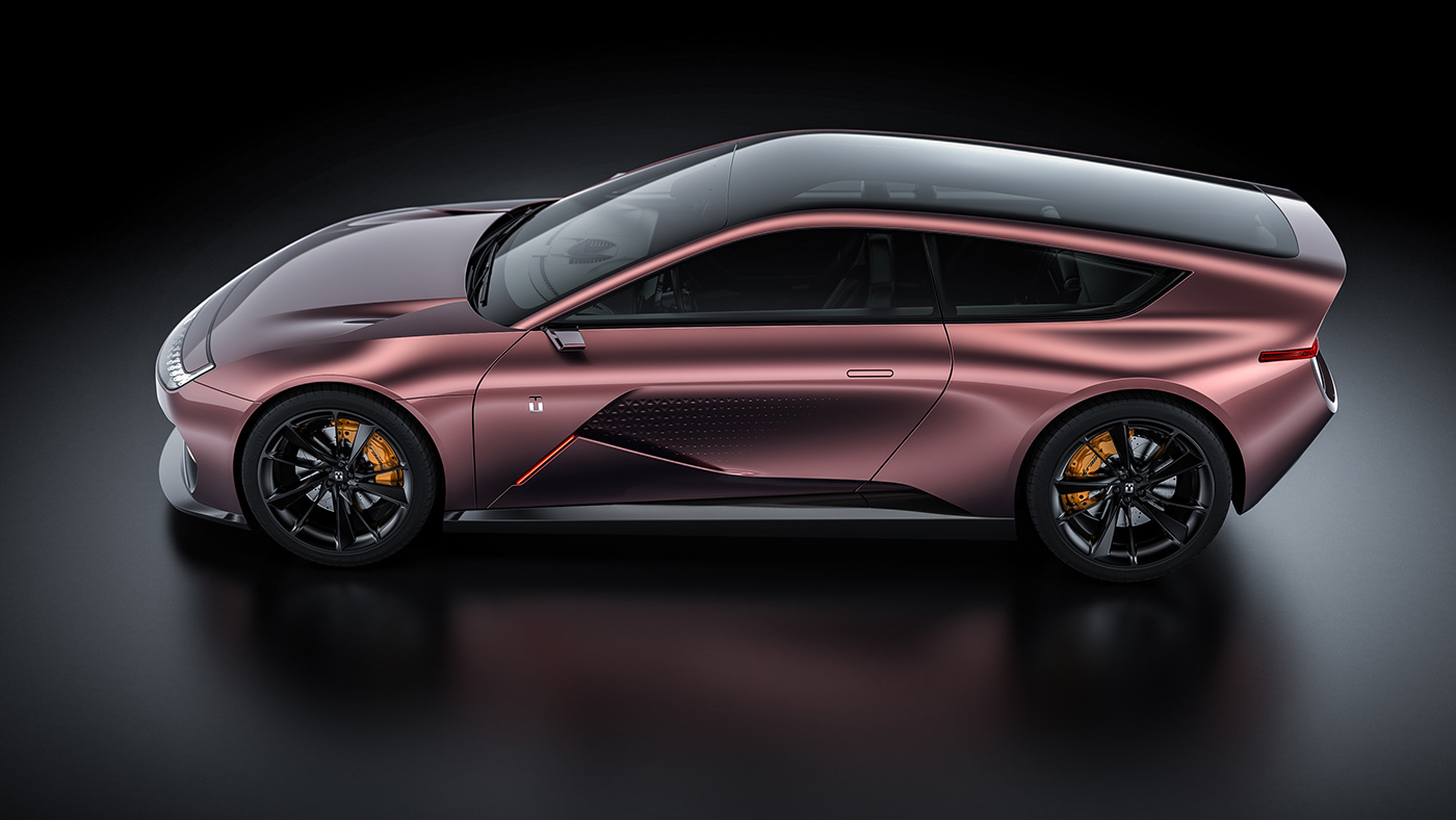 Украинский дизайнер McLaren представил проект электромобиля, вдохновленный Ан-225 "Мрия"