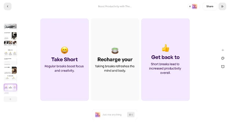 Зможе навіть новачок. 9 найкращих додатків для створення презентацій на основі штучного інтелекту