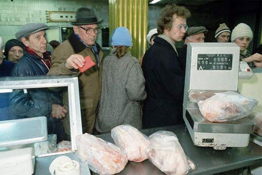 Фото магазинів в СРСР, на яких показана сувора правда. Спливли заборонені кадри