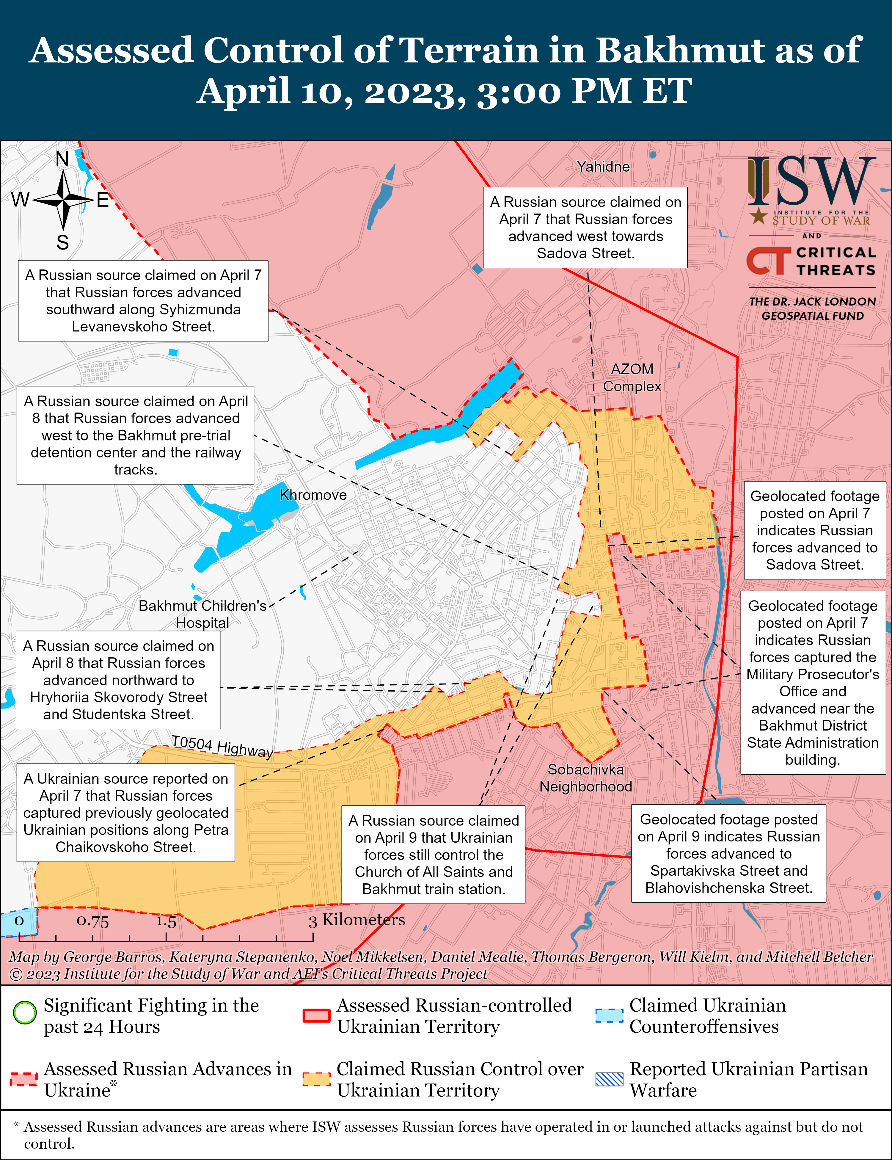ЗСУ виснажили "вагнерівців"  у Бахмуті, РФ кидає в бій спецназ та ВДВ: карти боїв ISW
