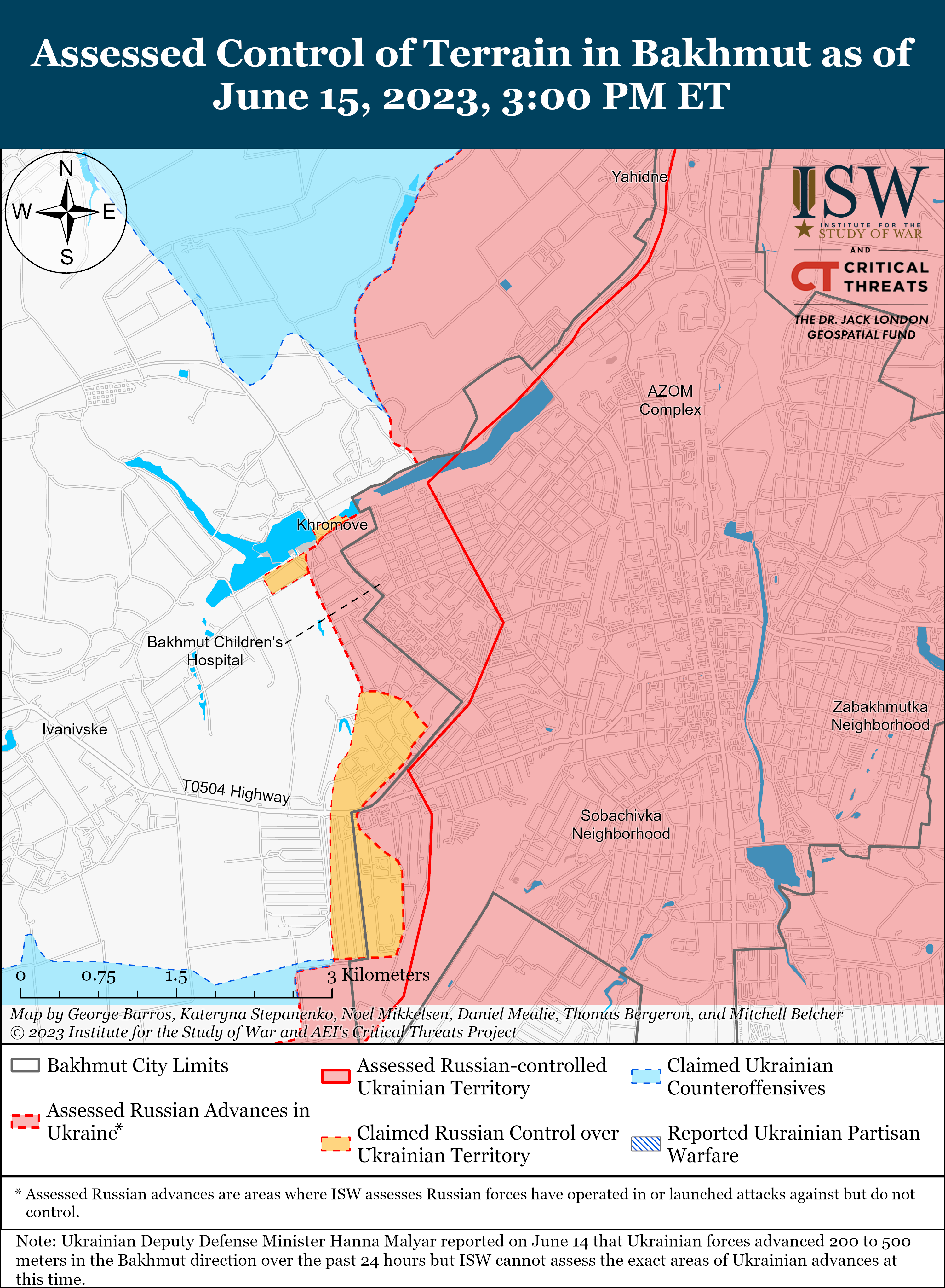 ВСУ преуспевают в наступлении почти по всей линии фронта: карты боев ISW