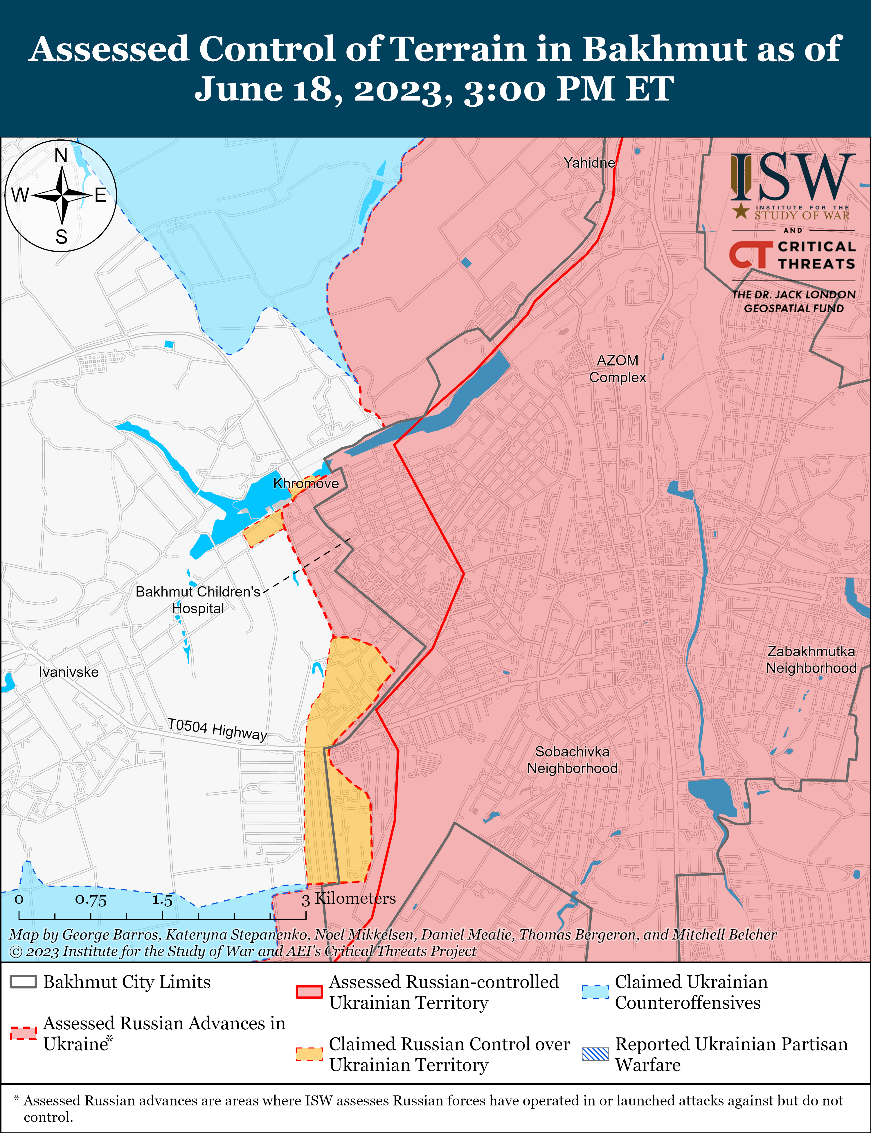 Українські війська атакують тилові позиції росіян на півдні: карти боїв ISW