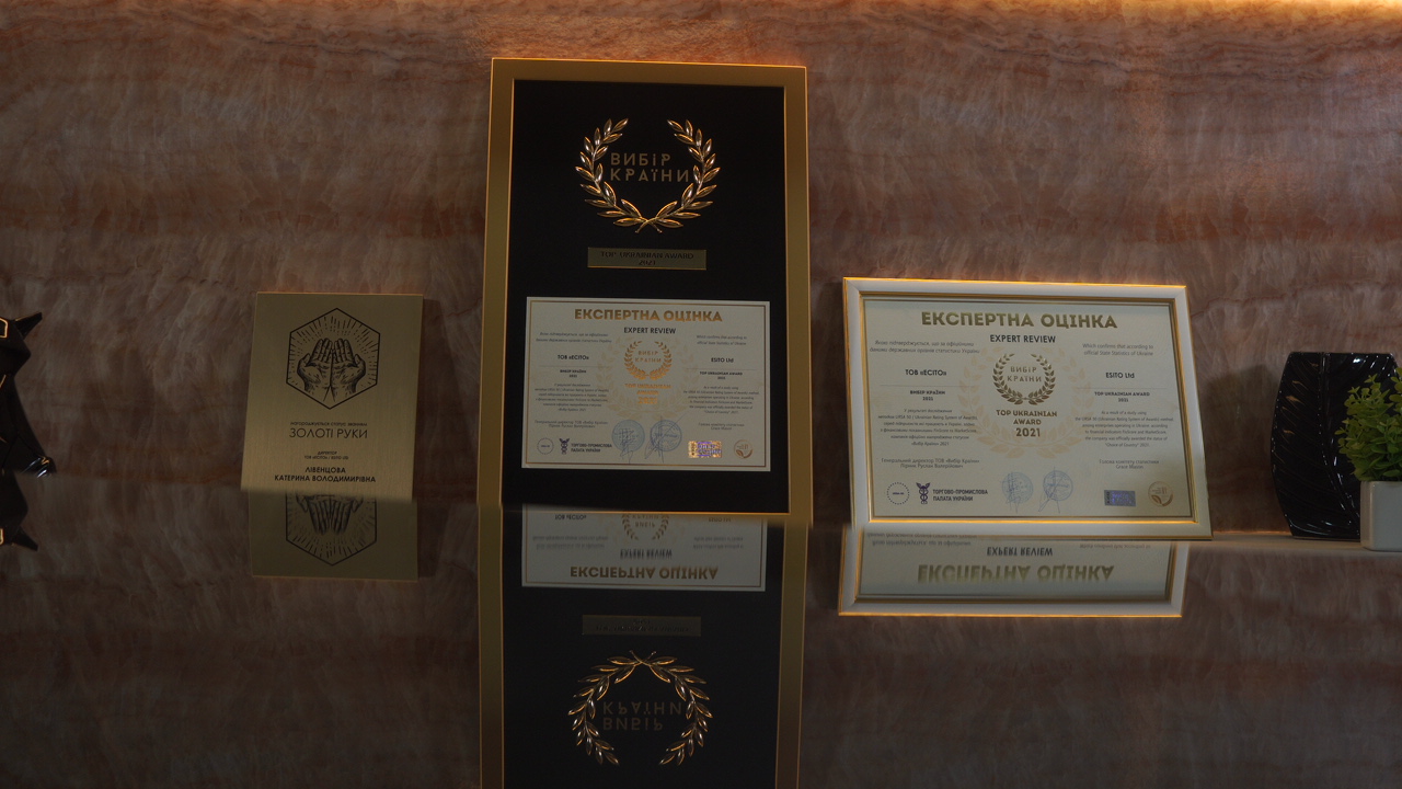 Победитель национальной премии "Выбор Страны 2021" компания ООО "Эсито" – профессионал своего дела