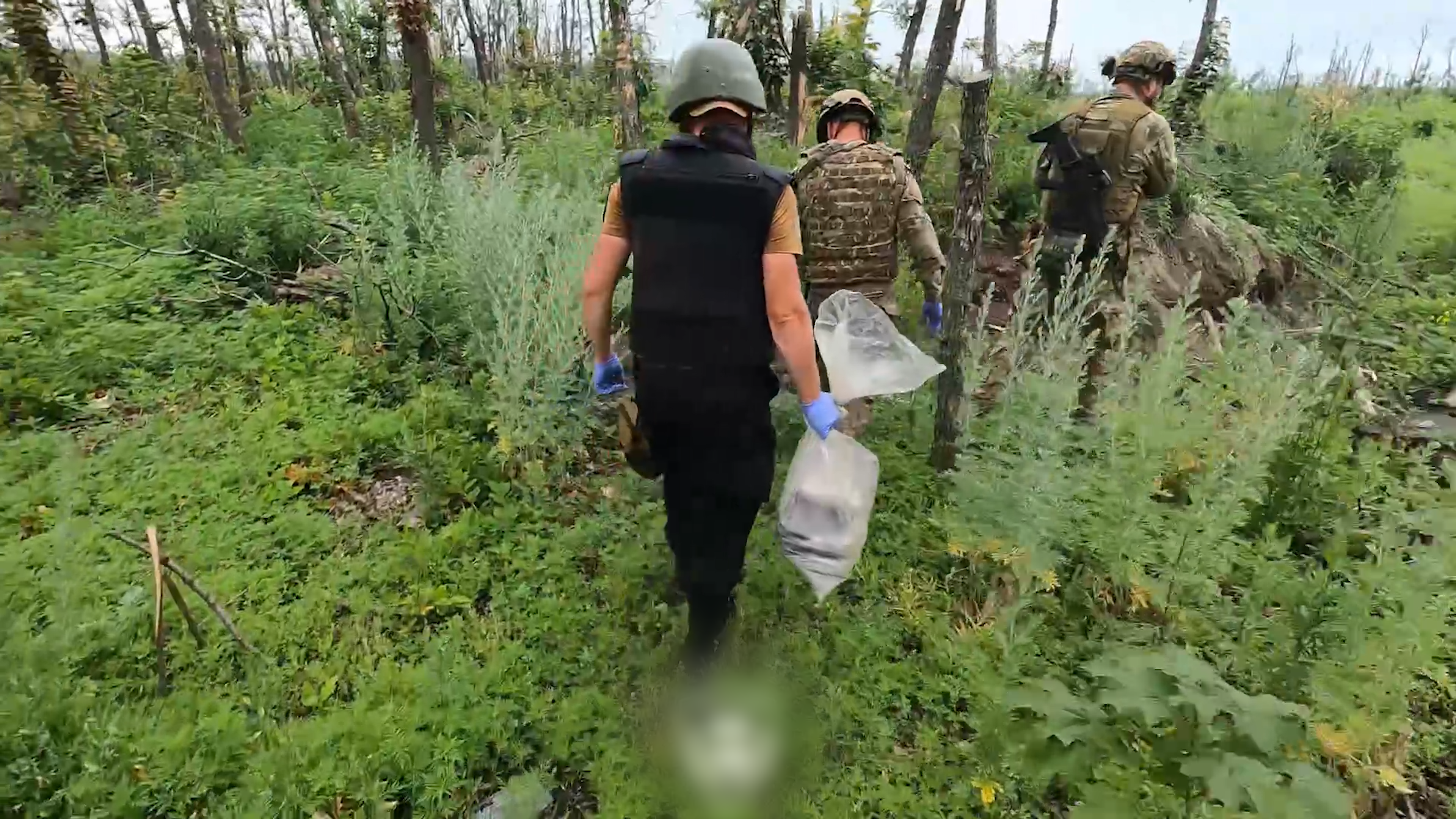 "Семь километров пешком под дронами и артой". Как проходит поиск тел погибших на фронте
