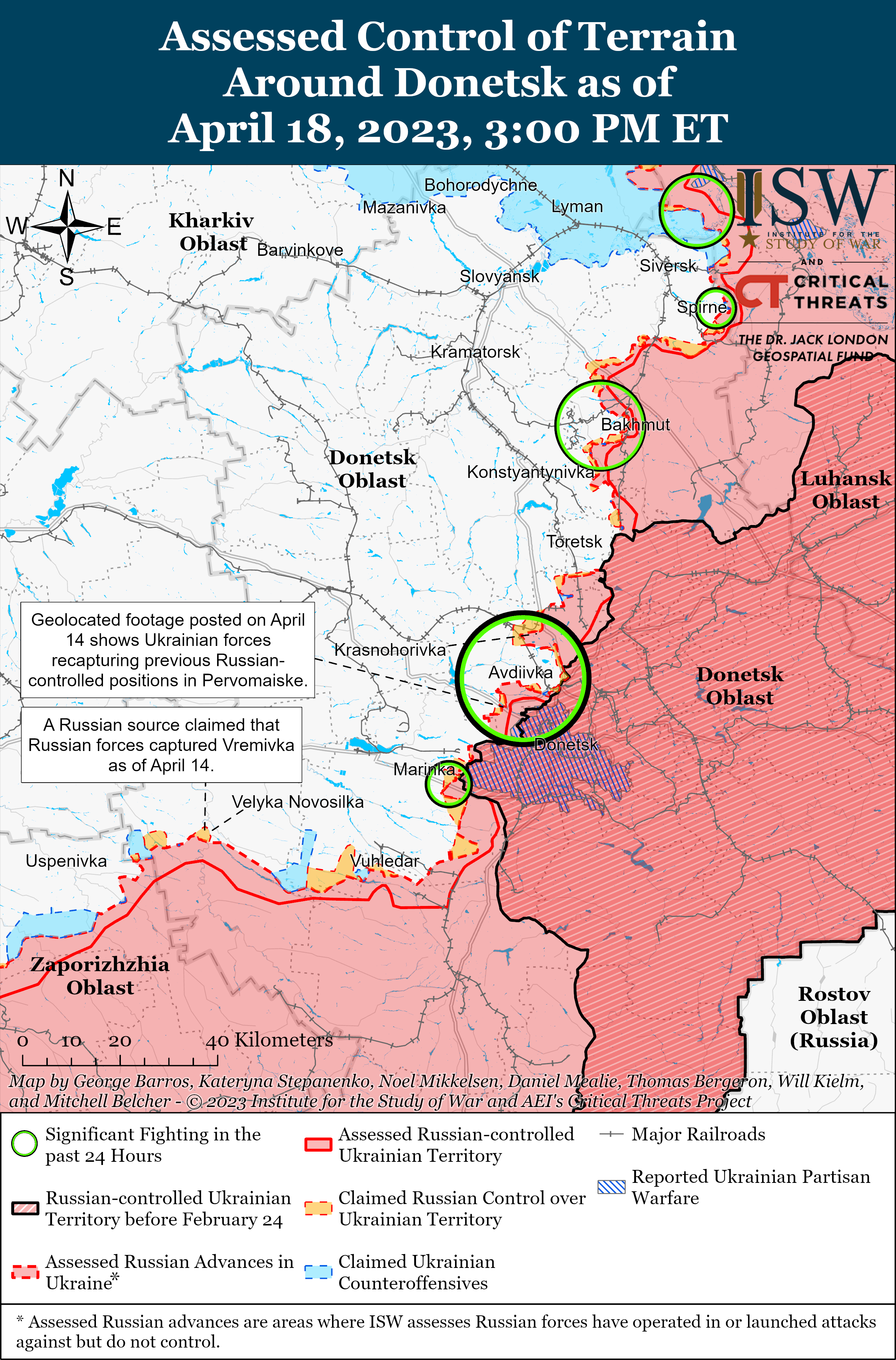 ВСУ готовят возможное контрнаступление в Запорожской и Херсонской областях: карты боев ISW