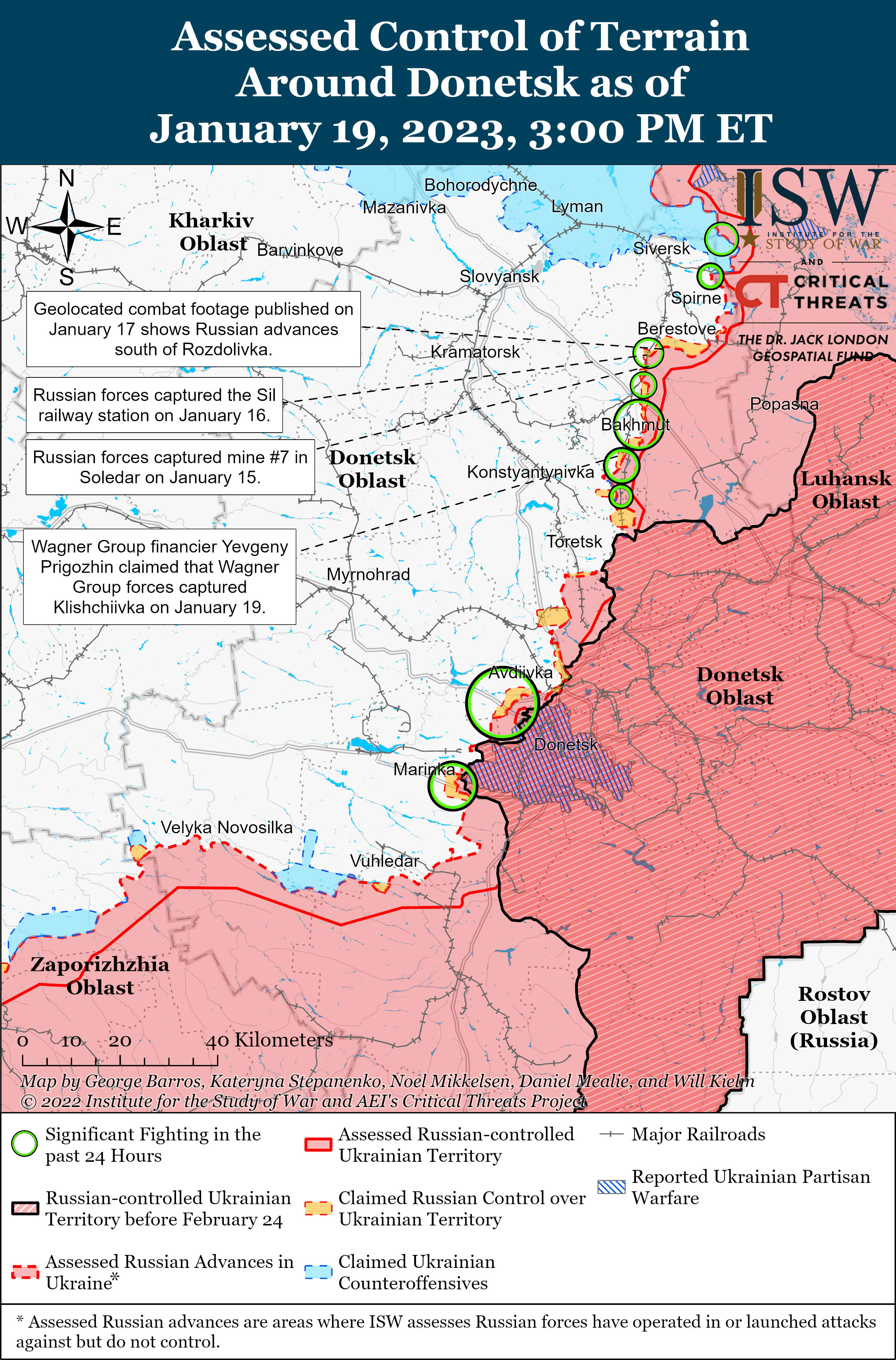 ЗСУ наступають біля Сватового, а росіяни - під Запоріжжям: карти боїв