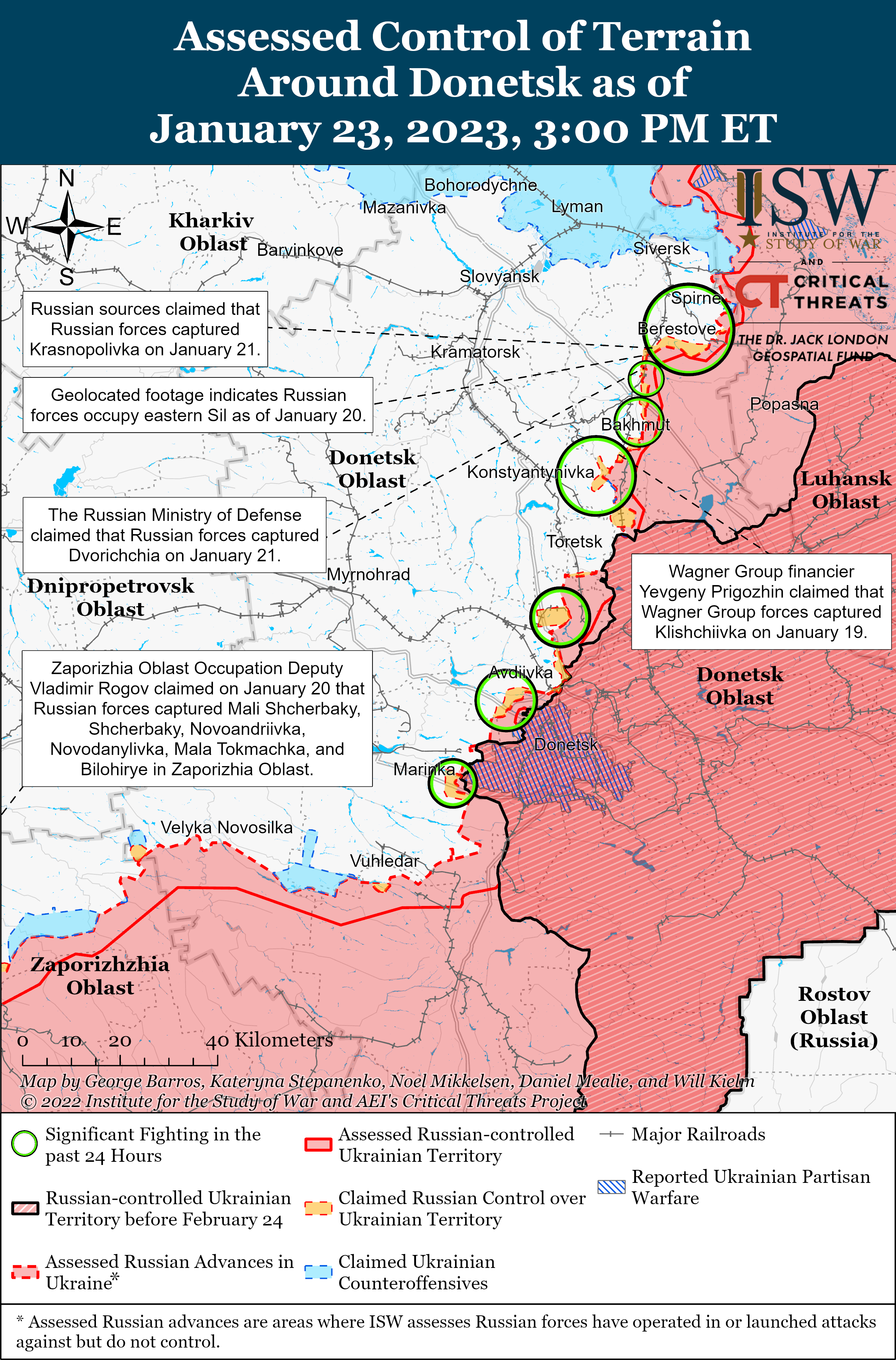 Росіяни безуспішно намагались атакувати на Запорізькому напрямку: карти боїв