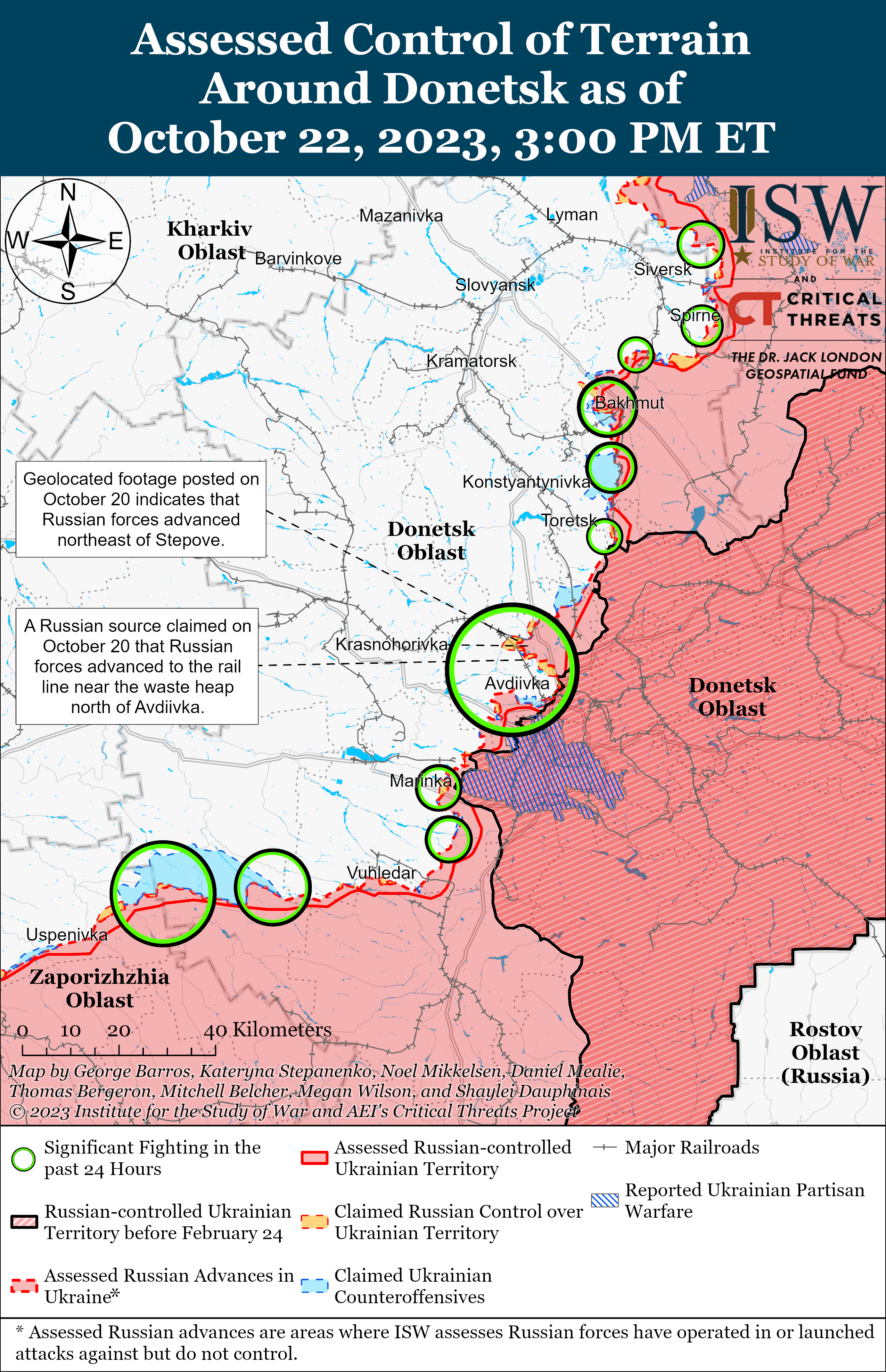 ВСУ расширили свое присутствие на левом берегу Херсонской области: карты боев ISW