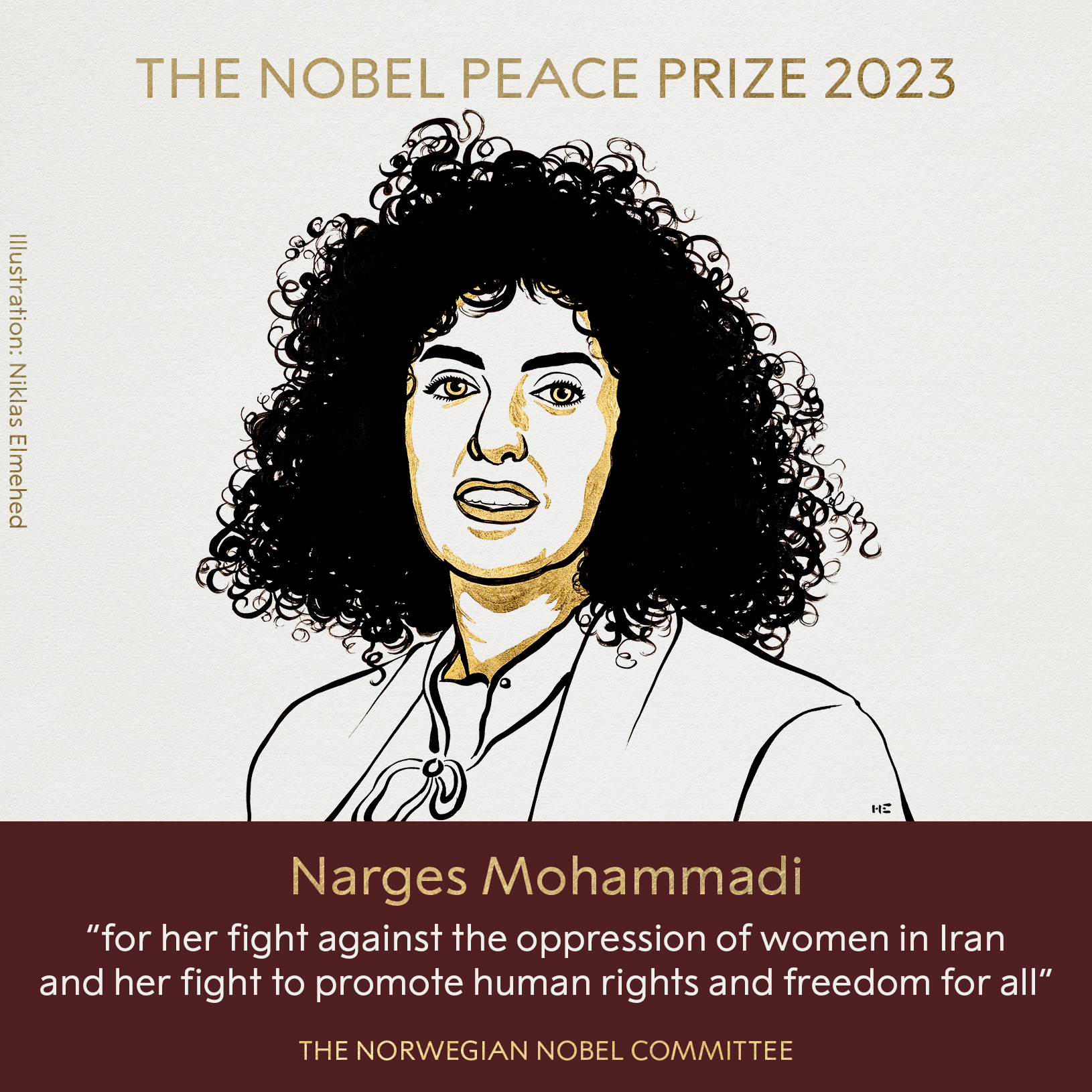 Winner of the Nobel Peace Prize 2023  announced