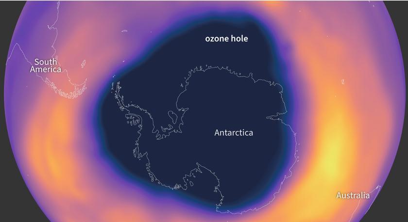 Озоновая дыра начинает уменьшаться. Ученые подсчитали, когда она полностью &quot;заживет&quot;