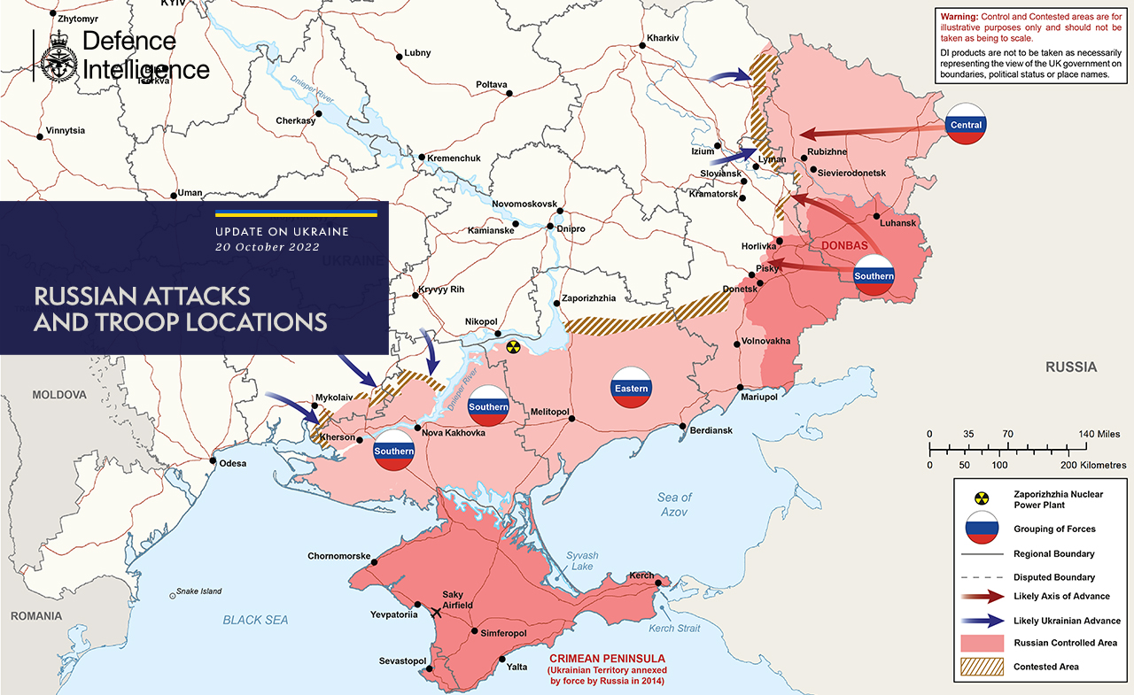 Свежая карта войны от британской разведки: где ВСУ имеют преимущество.Читайте на UKR.NET