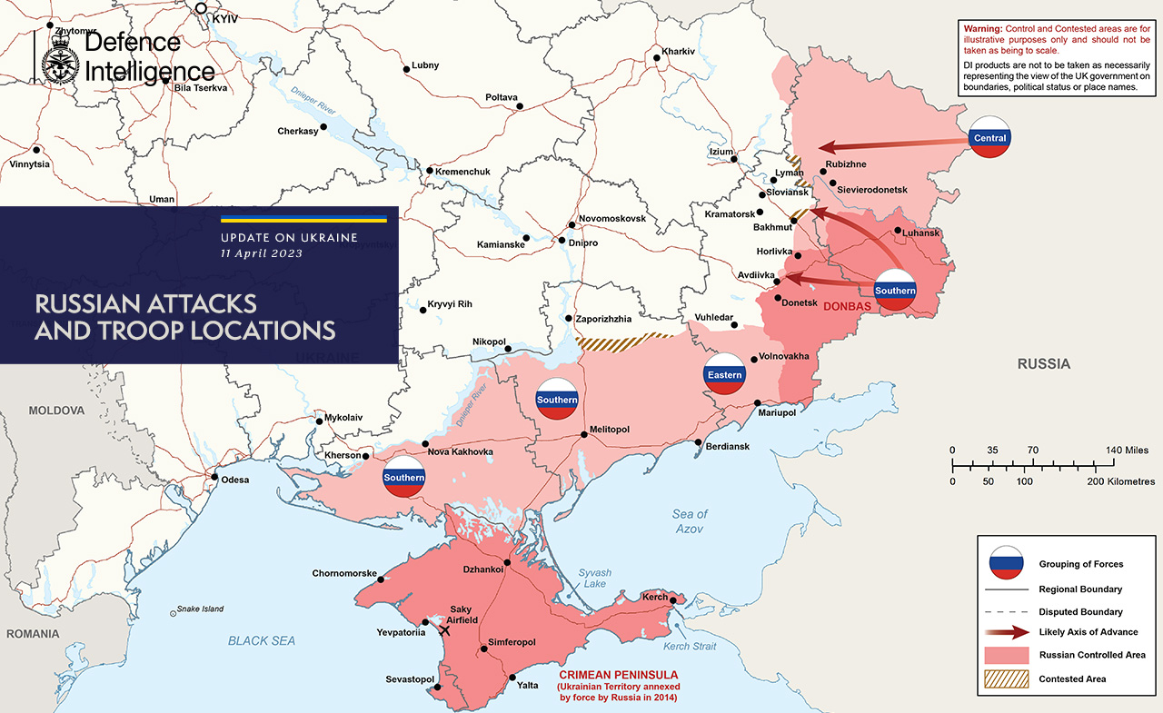 Британська розвідка опублікувала актуальну мапу боїв в Україні: що відбувається на фронтах