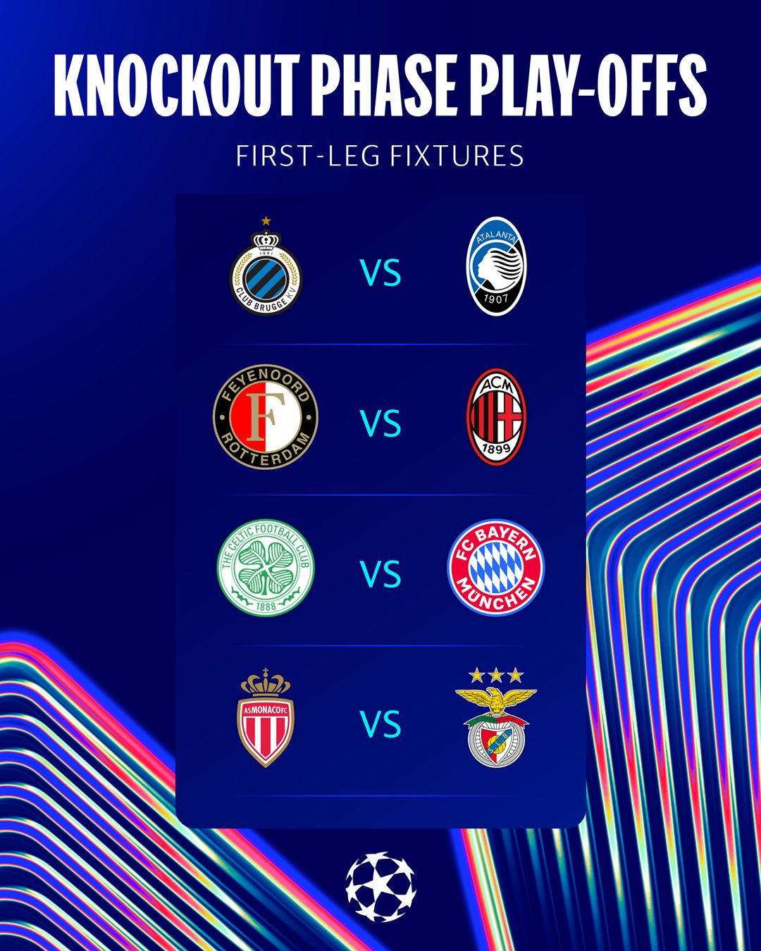 Трубін проти росіянина у продовженні плей-офф Ліги чемпіонів: повний розклад матчів середи